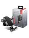 Uchwyt samochodowy Crong Gravity Auto-Lock Car Holder 4,7 - 6,5 cali (czarny)