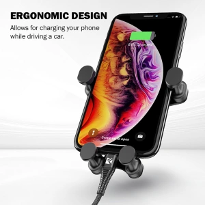 Wholesale Crong Gravity Auto-Lock Car Holder 4,7 - 6,5 inch (black) - CRG198 - {ean13} - Hurt