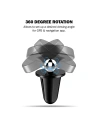 Hurtownia GSM - Magnetikus autós tartó Crong Magnetic Smart Car Holder (fekete) - CRG199 - {ean13} - Hurt