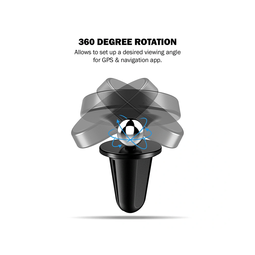 Hurtownia GSM - Magnetický držák do auta Crong Magnetic Smart Car Holder (černý) - CRG199 - {ean13} - Hurt