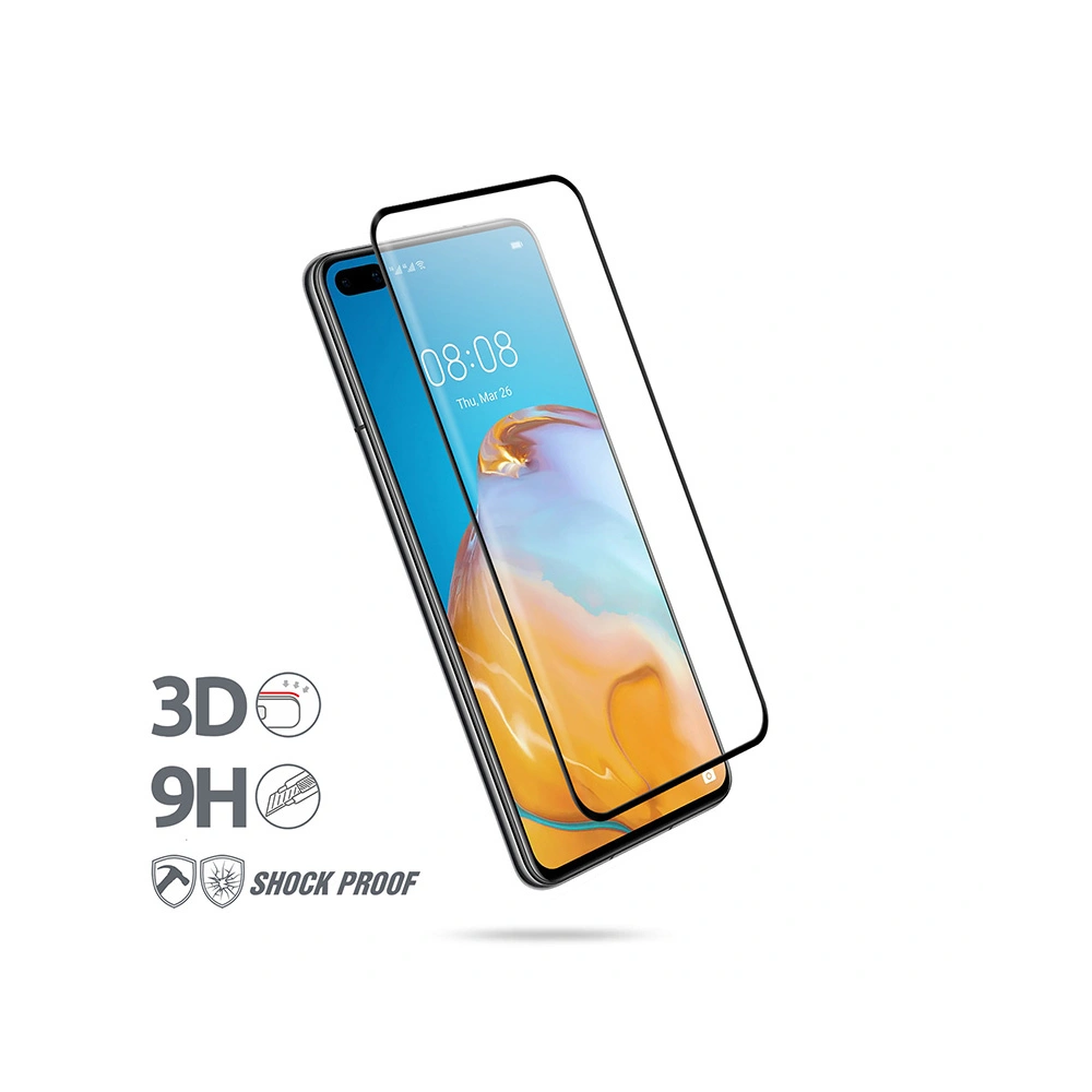Hurtownia GSM - Tvrzené sklo Crong 3D Armour Glass Huawei P40 + instalační rámeček - CRG200 - {ean13} - Hurt
