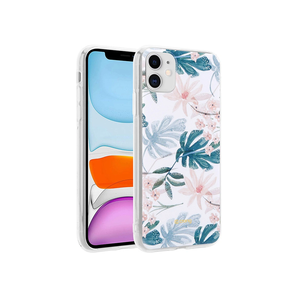 Hurtownia GSM - Etui Crong Flower Case Apple iPhone 11 (vzorek 01) - CRG201 - {ean13} - Hurt