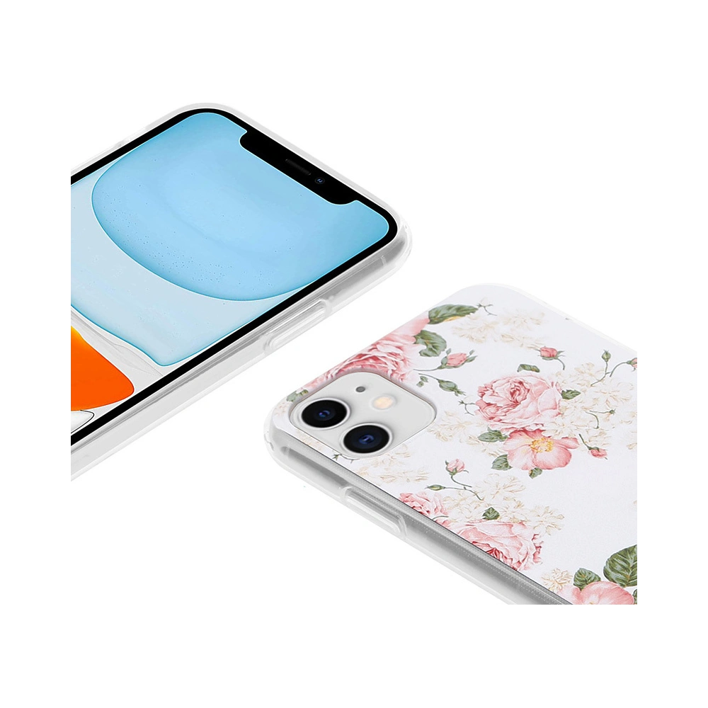 Wholesale Crong Flower Case Apple iPhone 11 (pattern 02) - CRG202 - {ean13} - Hurt