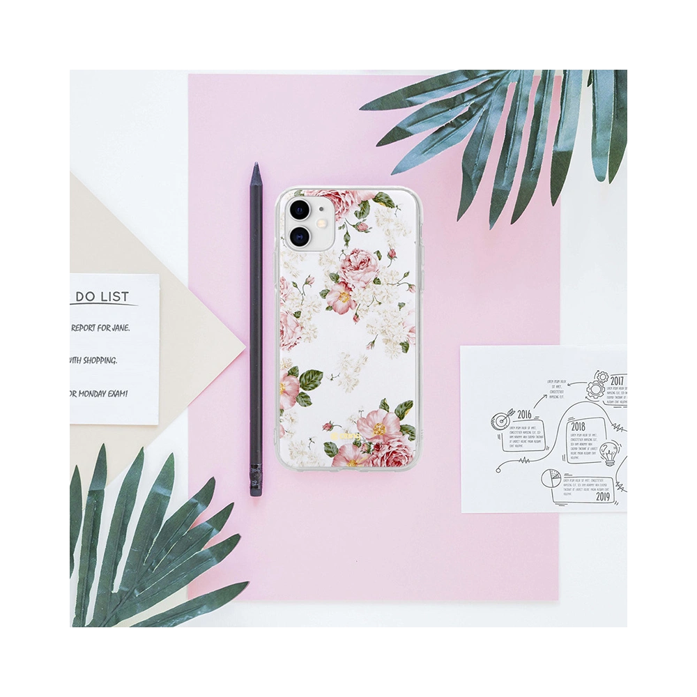 Hurtownia GSM - Etui Crong Flower Case Apple iPhone 11 (vzor 02) - CRG202 - {ean13} - Hurt