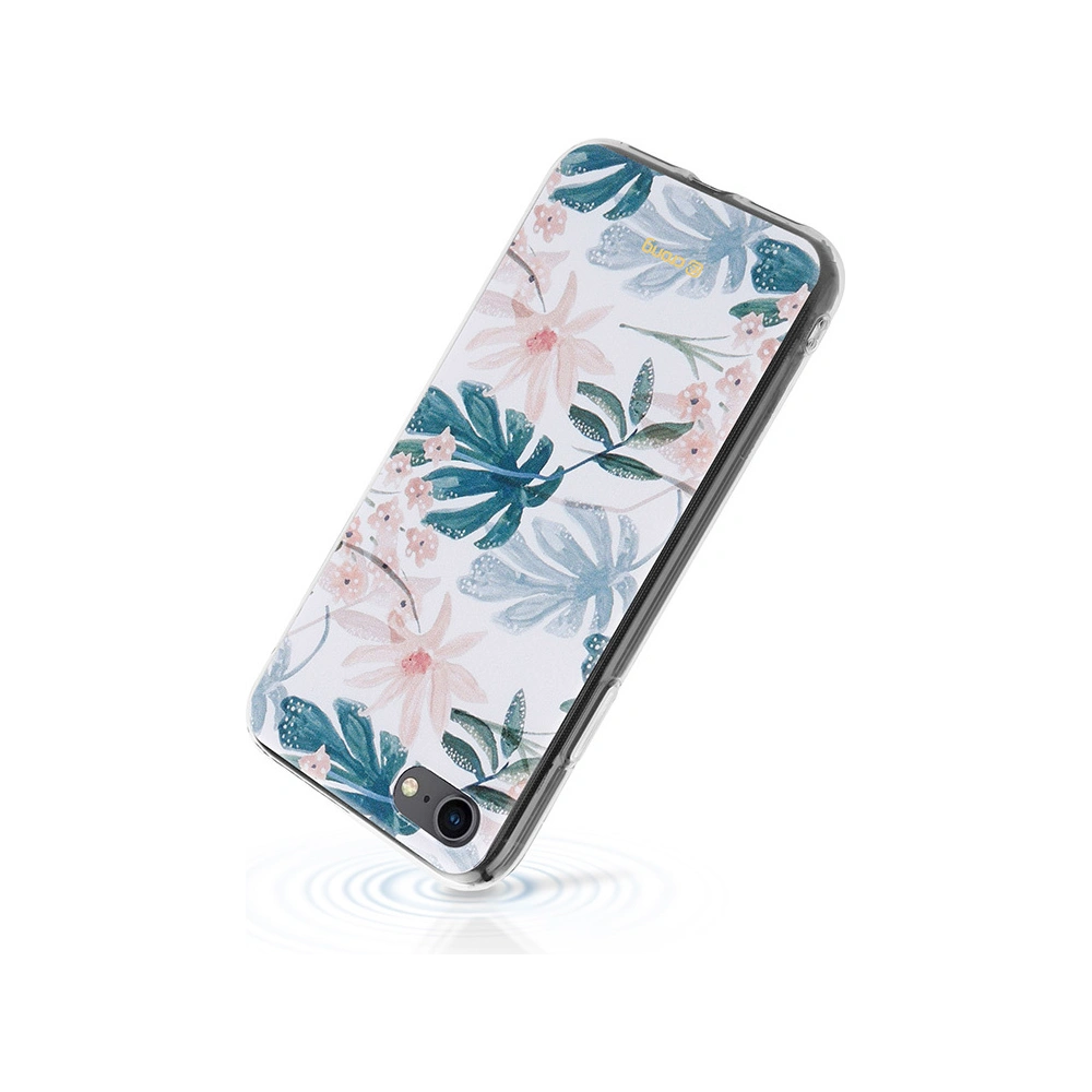 Hurtownia GSM - Etui Crong Flower Case Apple iPhone SE 2022/SE 2020/8/7 (mintázat 01) - CRG204 - {ean13} - Hurt