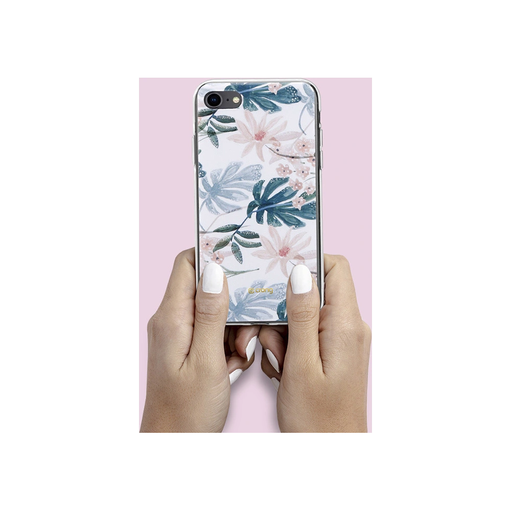 Hurtownia GSM - Etui Crong Flower Case Apple iPhone SE 2022/SE 2020/8/7 (model 01) - CRG204 - {ean13} - Hurt