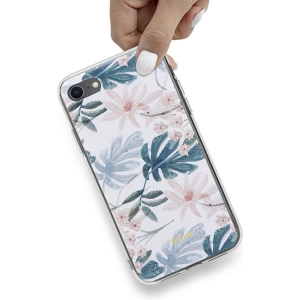 Hurtownia GSM - Etui Crong Flower Case Apple iPhone SE 2022/SE 2020/8/7 (mintázat 01) - CRG204 - {ean13} - Hurt
