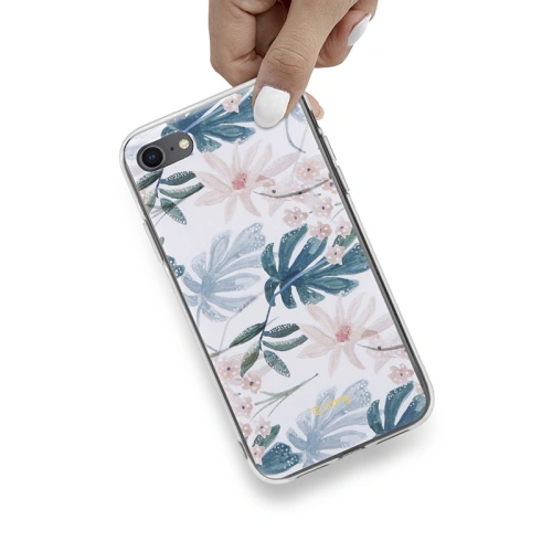 Etui Crong Flower Case Apple iPhone SE 2022/SE 2020/8/7 (wzór 01)