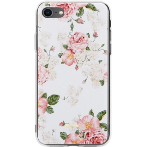 Hurtownia GSM - Etui Crong Flower Case Apple iPhone SE 2022/SE 2020/8/7 (mintázat 02) - CRG205 - {ean13} - Hurt