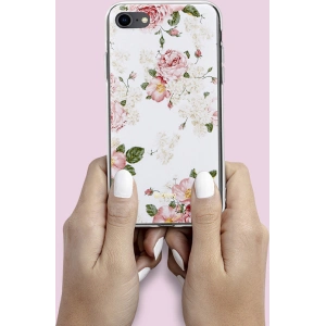 Hurtownia GSM - Etui Crong Flower Case Apple iPhone SE 2022/SE 2020/8/7 (mintázat 02) - CRG205 - {ean13} - Hurt