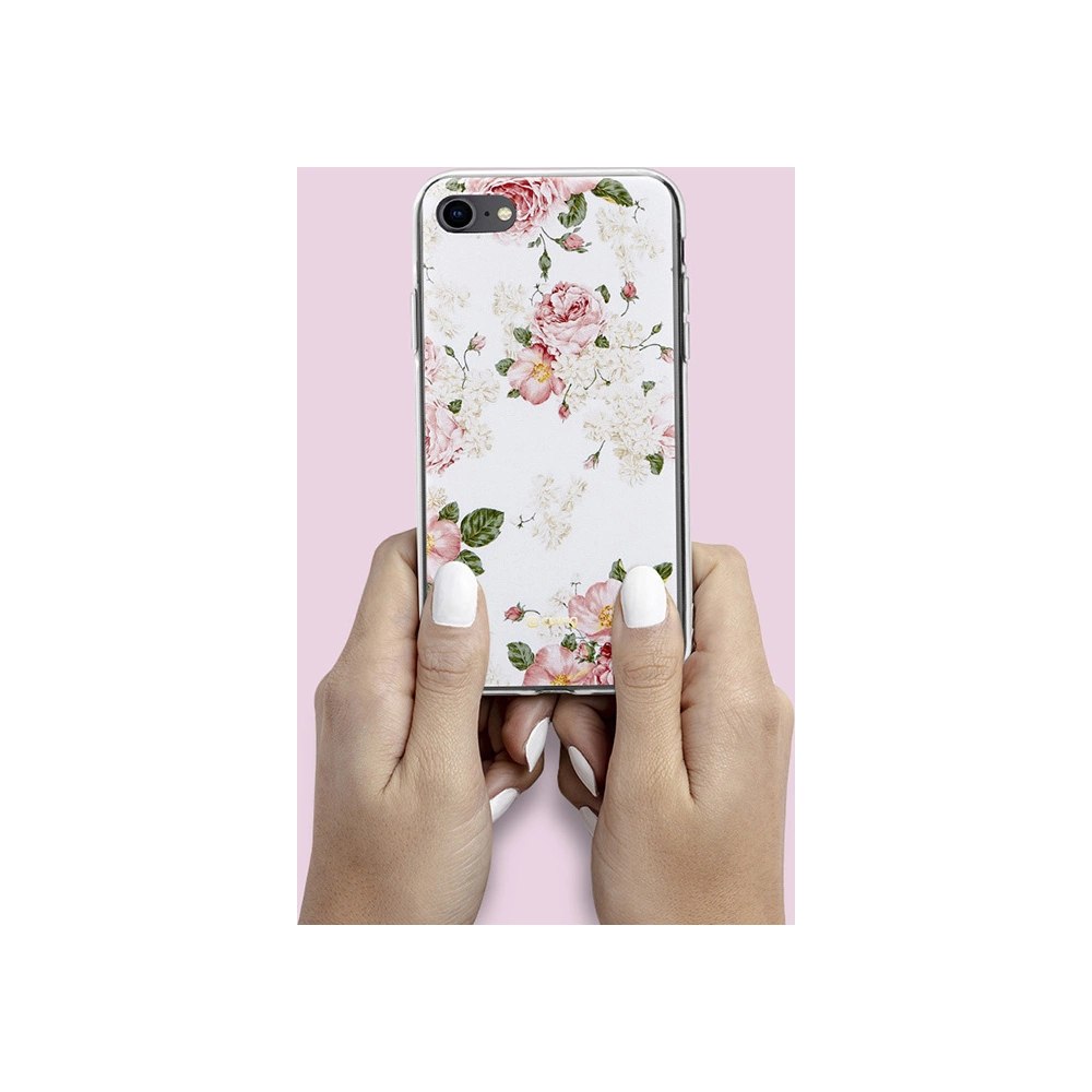 Hurtownia GSM - Etui Crong Flower Case Apple iPhone SE 2022/SE 2020/8/7 (mintázat 02) - CRG205 - {ean13} - Hurt