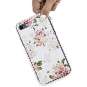Hurtownia GSM - Etui Crong Flower Case Apple iPhone SE 2022/SE 2020/8/7 (mintázat 02) - CRG205 - {ean13} - Hurt
