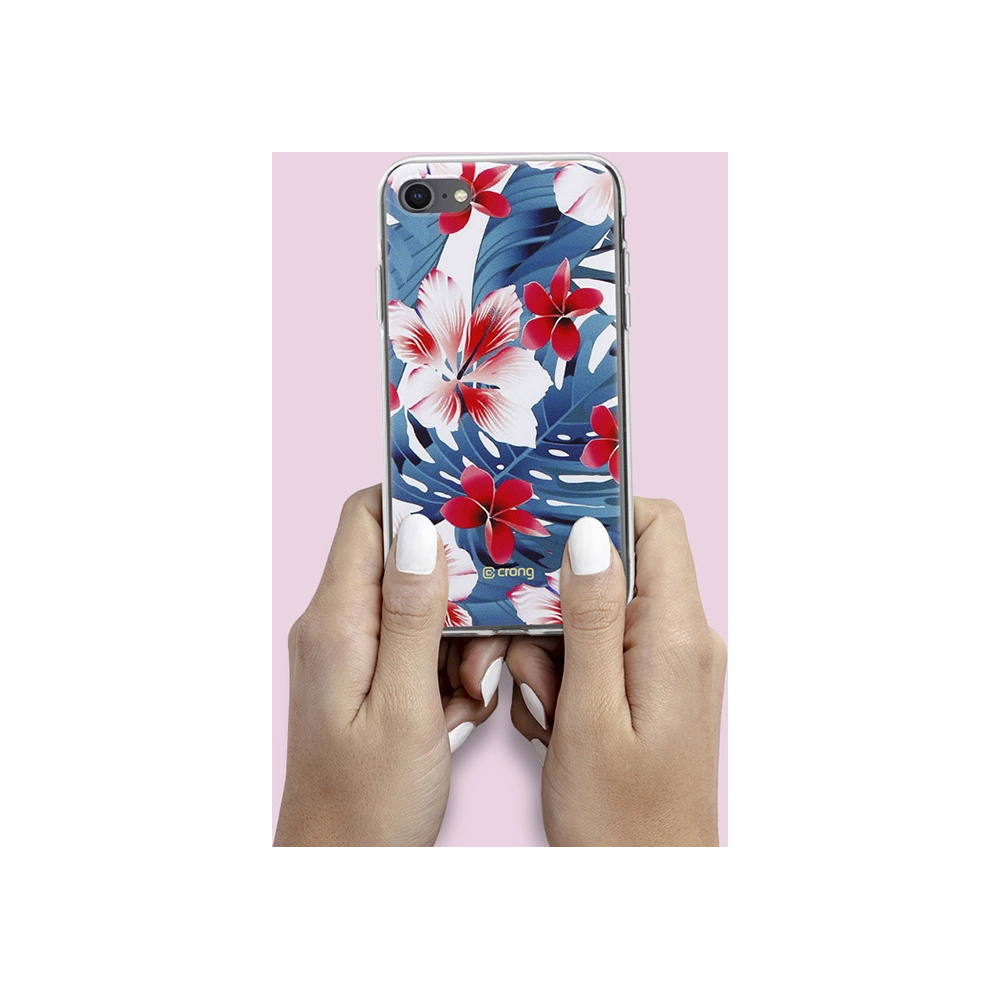 Hurtownia GSM - Etui Crong Flower Case Apple iPhone SE 2022/SE 2020/8/7 (vzor 03) - CRG206 - {ean13} - Hurt