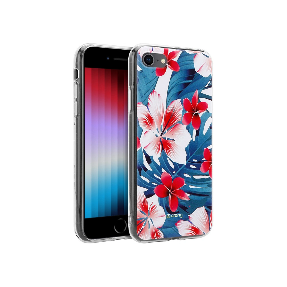 Hurtownia GSM - Etui Crong Flower Case Apple iPhone SE 2022/SE 2020/8/7 (minta 03) - CRG206 - {ean13} - Hurt