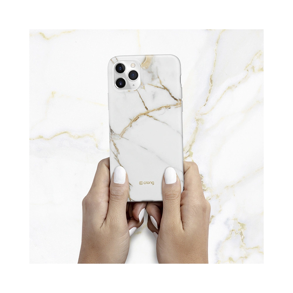 Hurtownia GSM - Case Crong Marble Case Apple iPhone 11 Pro (weiß) - CRG210 - {ean13} - Hurt