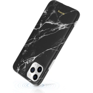 Hurtownia GSM - Etui Crong Marble Case Apple iPhone 11 Pro (černý) - CRG211 - {ean13} - Hurt