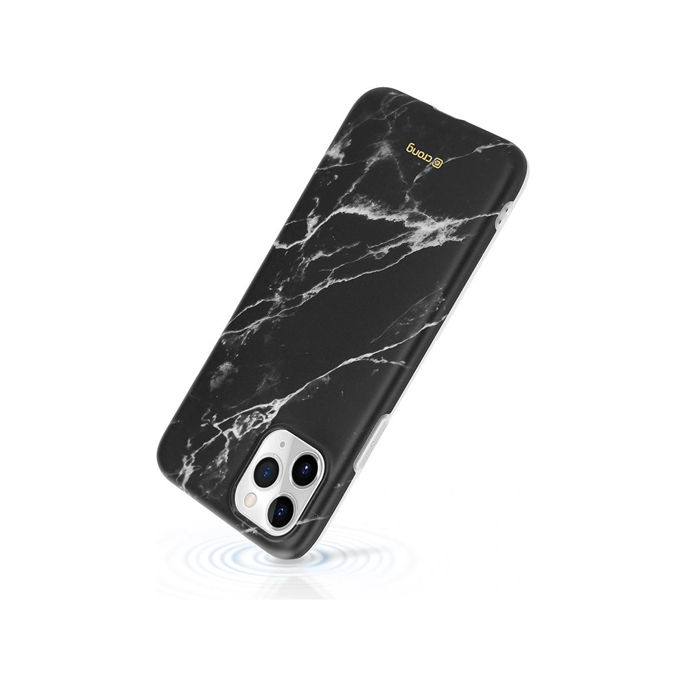 Hurtownia GSM - Etui Crong Marble Case Apple iPhone 11 Pro (fekete) - CRG211 - {ean13} - Hurt