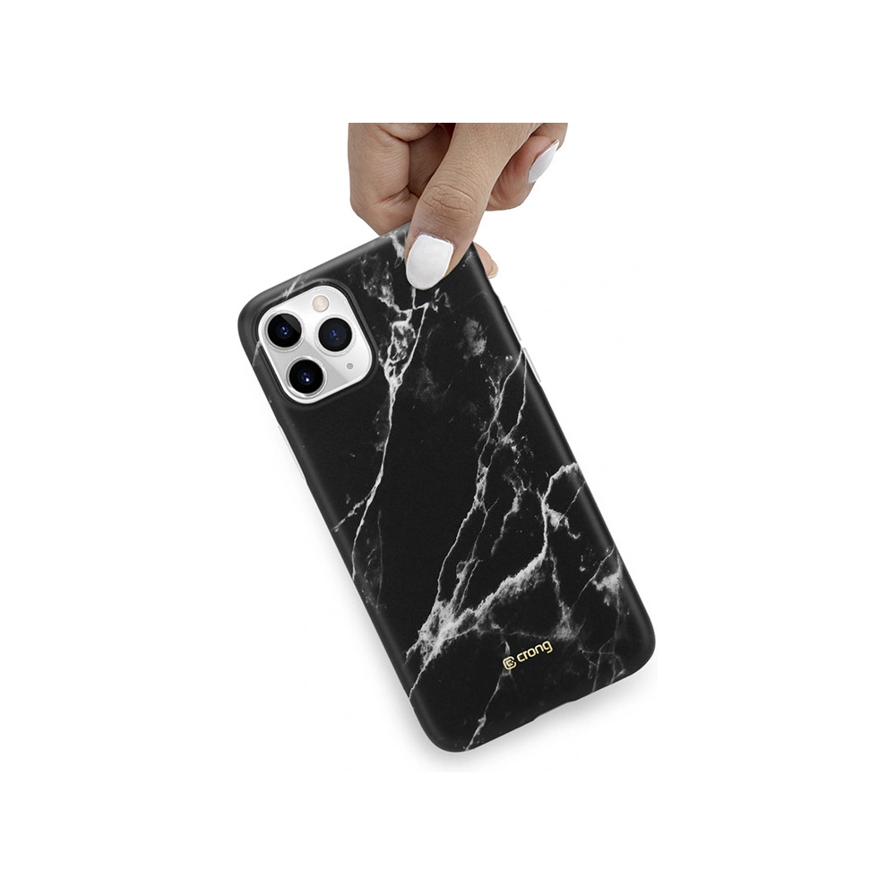 Hurtownia GSM - Case Crong Marble Case Apple iPhone 11 Pro (schwarz) - CRG211 - {ean13} - Hurt