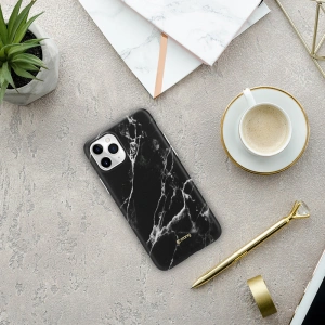 Hurtownia GSM - Etui Crong Marble Case Apple iPhone 11 Pro (černý) - CRG211 - {ean13} - Hurt