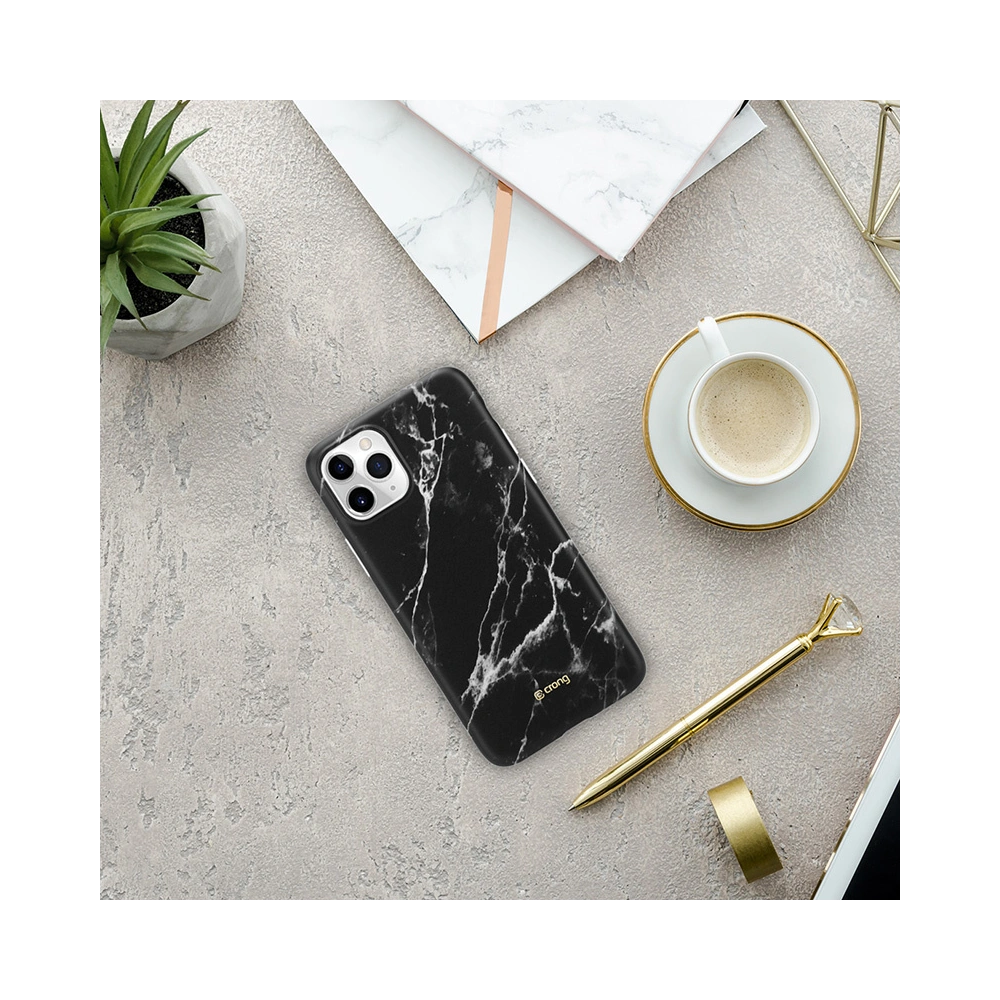 Hurtownia GSM - Etui Crong Marble Case Apple iPhone 11 Pro (fekete) - CRG211 - {ean13} - Hurt