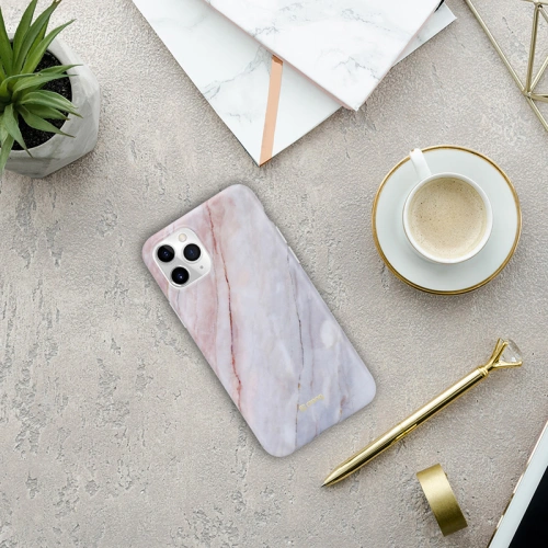 Etui Crong Marble Case Apple iPhone 11 Pro (różowy)