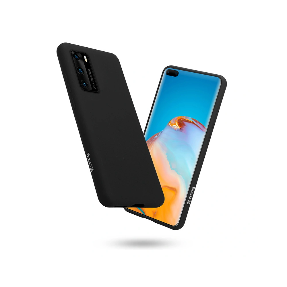 Hurtownia GSM - Etui Crong Color Cover Huawei P40 (černý) - CRG213 - {ean13} - Hurt