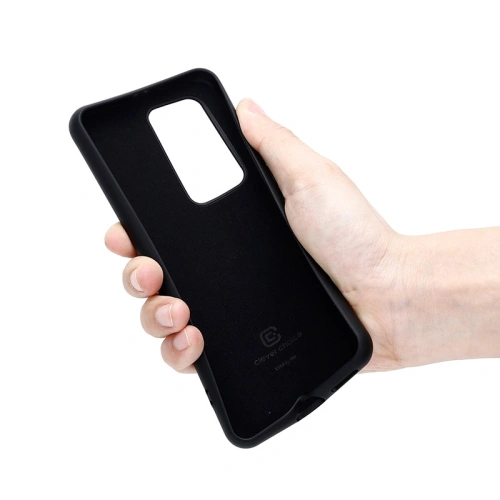 Etui Crong Color Cover Huawei P40 Pro (czarny)