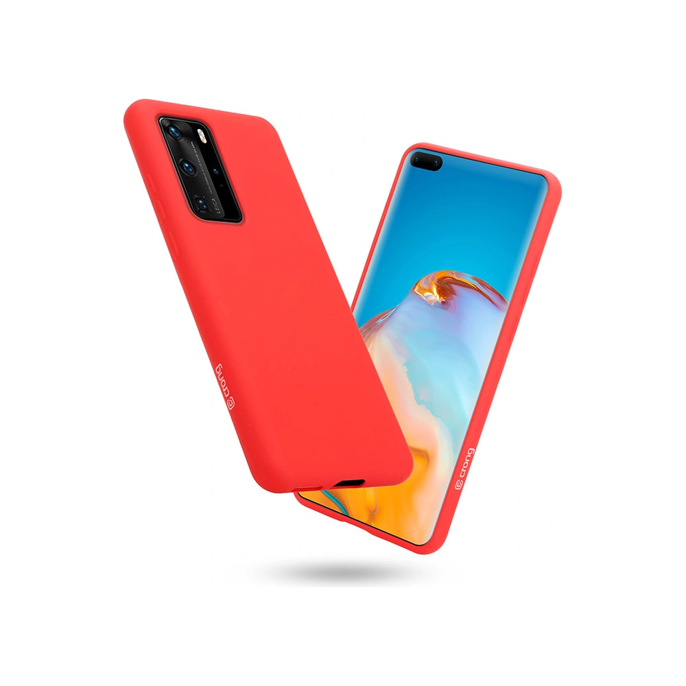 Hurtownia GSM - Etui Crong Color Cover Huawei P40 Pro (červený) - CRG218 - {ean13} - Hurt