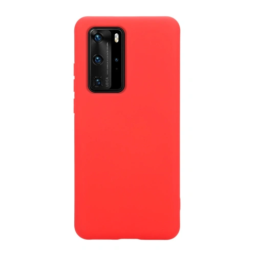 Etui Crong Color Cover Huawei P40 Pro (czerwony)