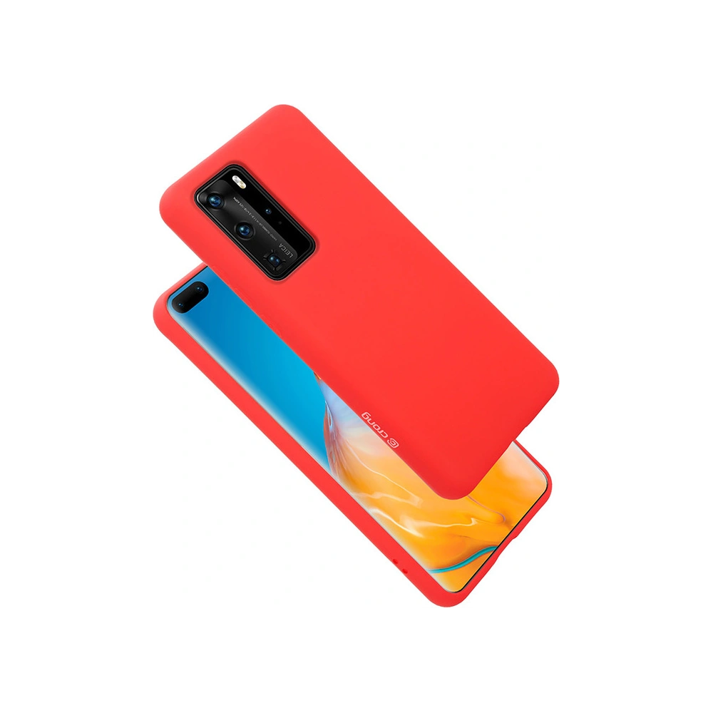 Hurtownia GSM - Etui Crong Color Cover Huawei P40 Pro (červený) - CRG218 - {ean13} - Hurt