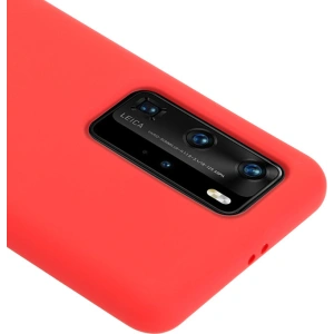 Hurtownia GSM - Etui Crong színes borító Huawei P40 Pro (piros) - CRG218 - {ean13} - Hurt