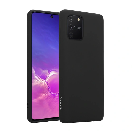 Etui Crong Color Cover Samsung Galaxy S10 Lite (czarny)