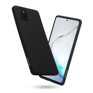 Hurtownia GSM - Etui Crong színes borító Samsung Galaxy Note 10 Lite (fekete) - CRG220 - {ean13} - Hurt