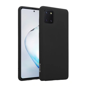 Hurtownia GSM - Etui Crong színes borító Samsung Galaxy Note 10 Lite (fekete) - CRG220 - {ean13} - Hurt
