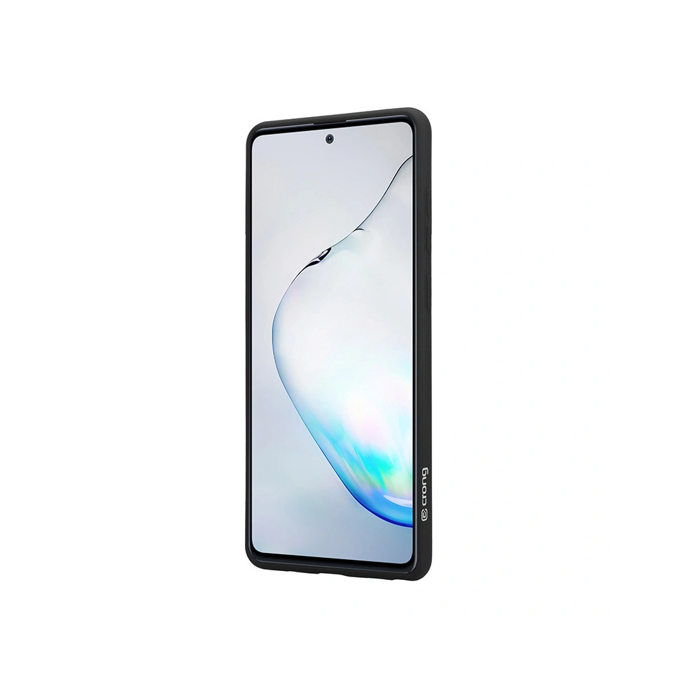 Hurtownia GSM - Etui Crong színes borító Samsung Galaxy Note 10 Lite (fekete) - CRG220 - {ean13} - Hurt