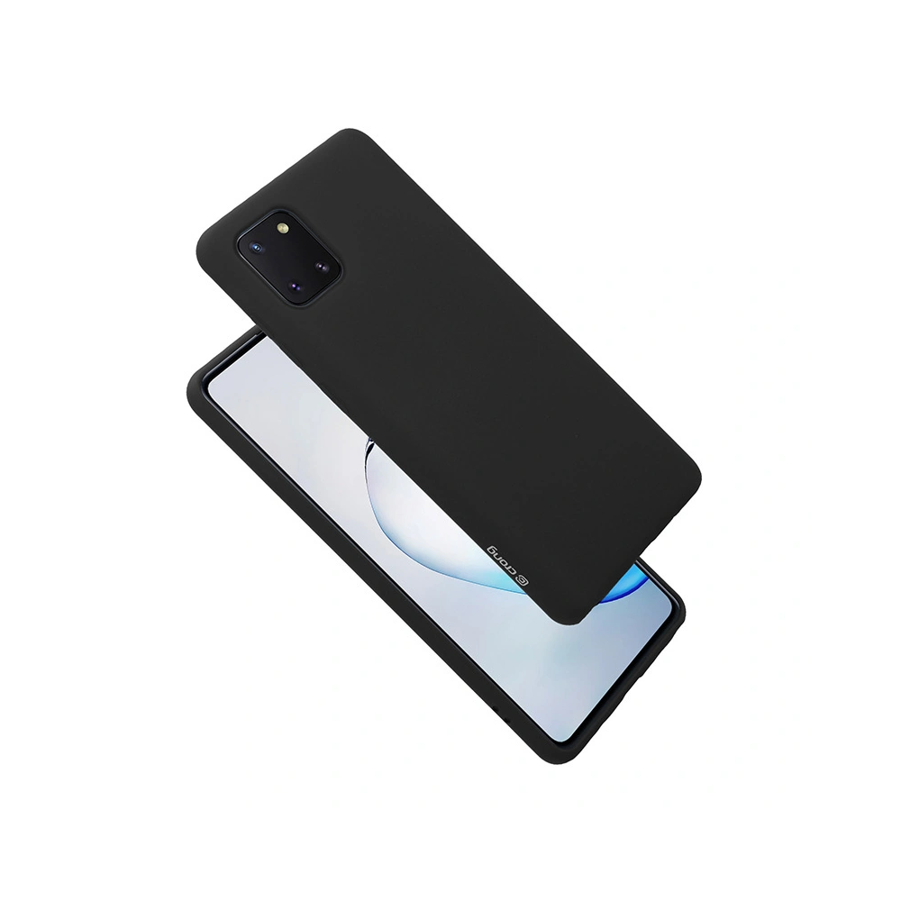 Hurtownia GSM - Etui Crong színes borító Samsung Galaxy Note 10 Lite (fekete) - CRG220 - {ean13} - Hurt