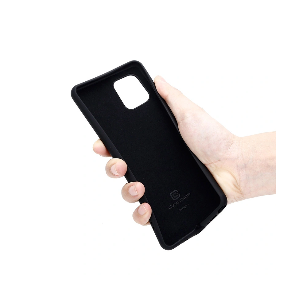 Hurtownia GSM - Etui Crong színes borító Samsung Galaxy Note 10 Lite (fekete) - CRG220 - {ean13} - Hurt