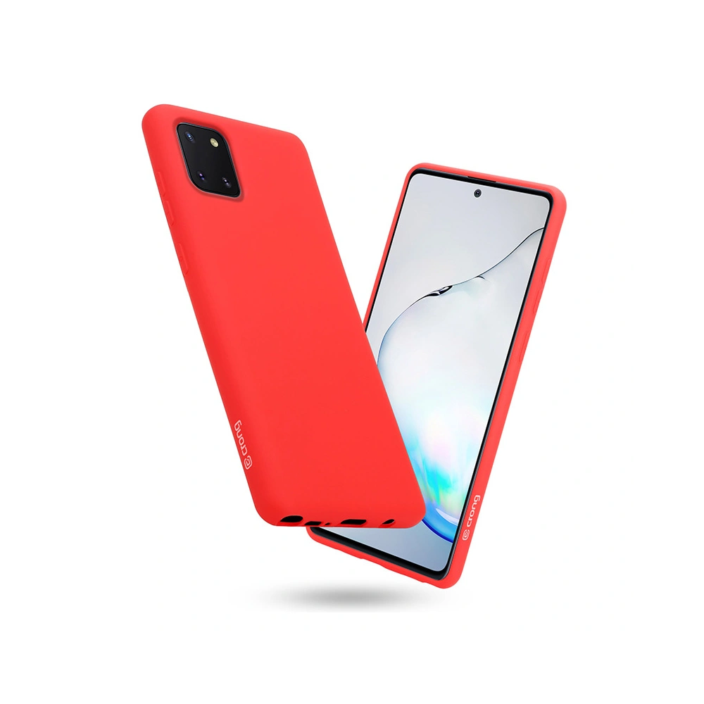 Hurtownia GSM - Etui Crong színes borító Samsung Galaxy Note 10 Lite (piros) - CRG221 - {ean13} - Hurt