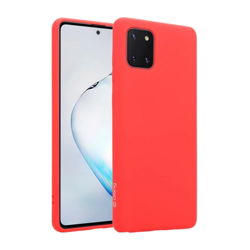 Etui Crong Color Cover Samsung Galaxy Note 10 Lite (czerwony)