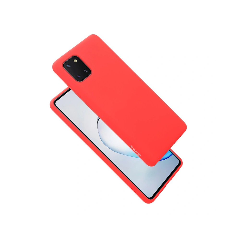 Hurtownia GSM - Etui Crong színes borító Samsung Galaxy Note 10 Lite (piros) - CRG221 - {ean13} - Hurt