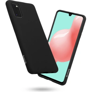 Hurtownia GSM - Etui Crong Color Cover Samsung Galaxy A41 (negru) - CRG222 - {ean13} - Hurt