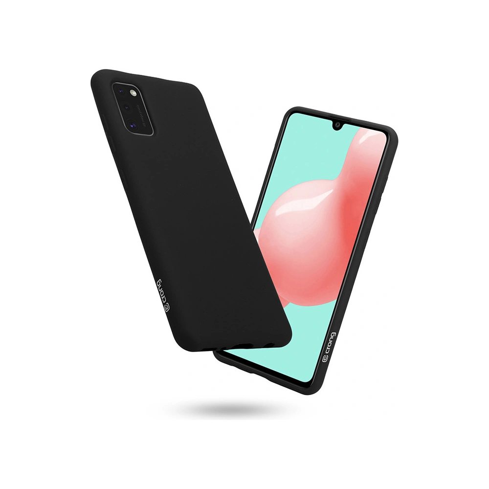 Hurtownia GSM - Etui Crong Színes Borító Samsung Galaxy A41 (fekete) - CRG222 - {ean13} - Hurt
