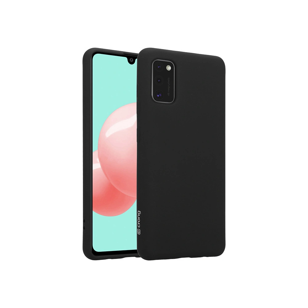 Hurtownia GSM - Etui Crong Színes Borító Samsung Galaxy A41 (fekete) - CRG222 - {ean13} - Hurt