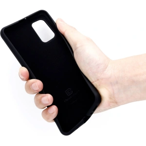 Hurtownia GSM - Etui Crong Color Cover Samsung Galaxy A41 (negru) - CRG222 - {ean13} - Hurt