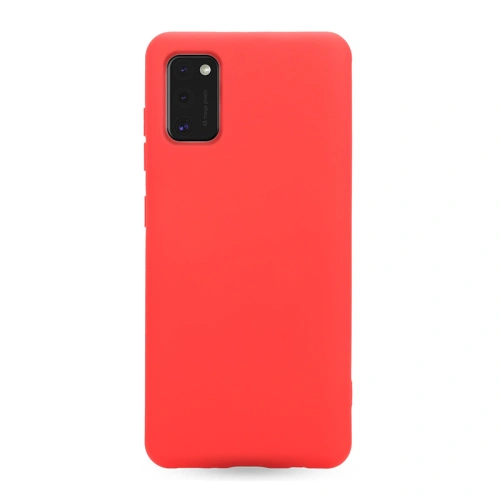 Etui Crong Color Cover Samsung Galaxy A41 (czerwony)