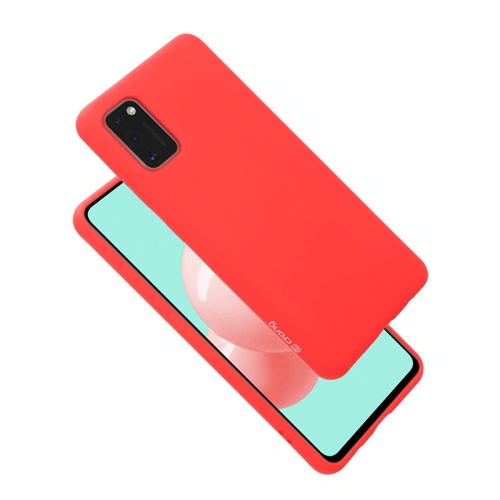 Etui Crong Color Cover Samsung Galaxy A41 (czerwony)