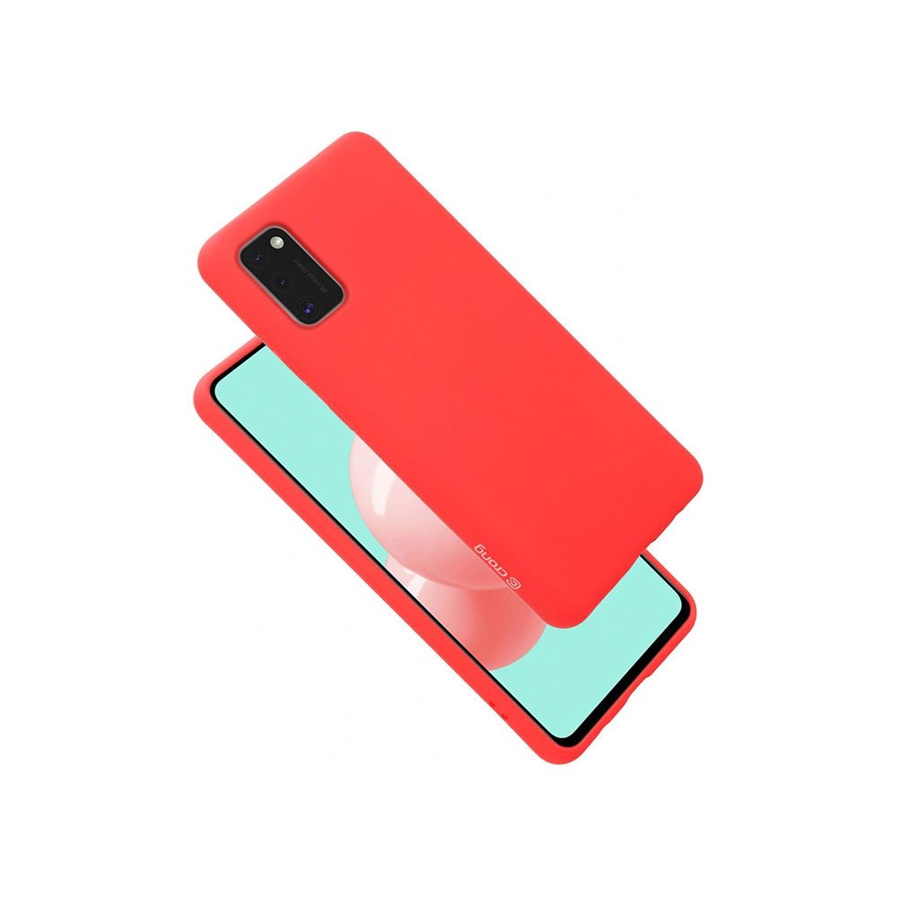 Hurtownia GSM - Etui Crong Color Cover Samsung Galaxy A41 (roșu) - CRG223 - {ean13} - Hurt