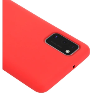 Hurtownia GSM - Etui Crong Color Cover Samsung Galaxy A41 (roșu) - CRG223 - {ean13} - Hurt