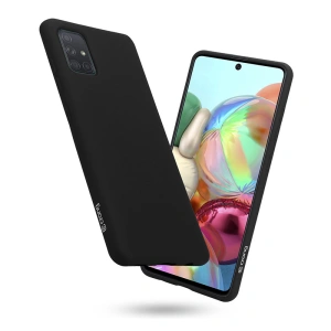 Hurtownia GSM - Etui Crong színes borító Samsung Galaxy A71 (fekete) - CRG224 - {ean13} - Hurt