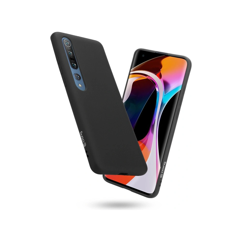Hurtownia GSM - Etui Crong színes borítás Xiaomi Mi 10 (fekete) - CRG225 - {ean13} - Hurt
